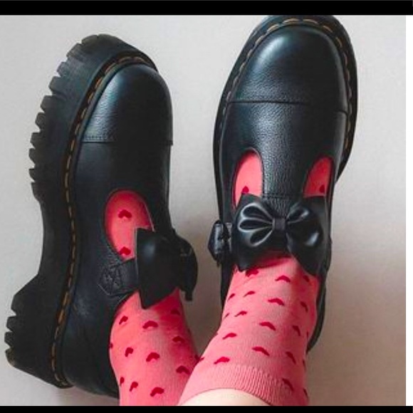 NEW DR MARTENS BETHAN LAZY OAF PLATFORM LEATHER MARY JANES LIMITED EDITION ! NEW DR MARTENS BETHAN LAZY OAF PLATFORM LEATHER MARY JANES LIMITED EDITION !
